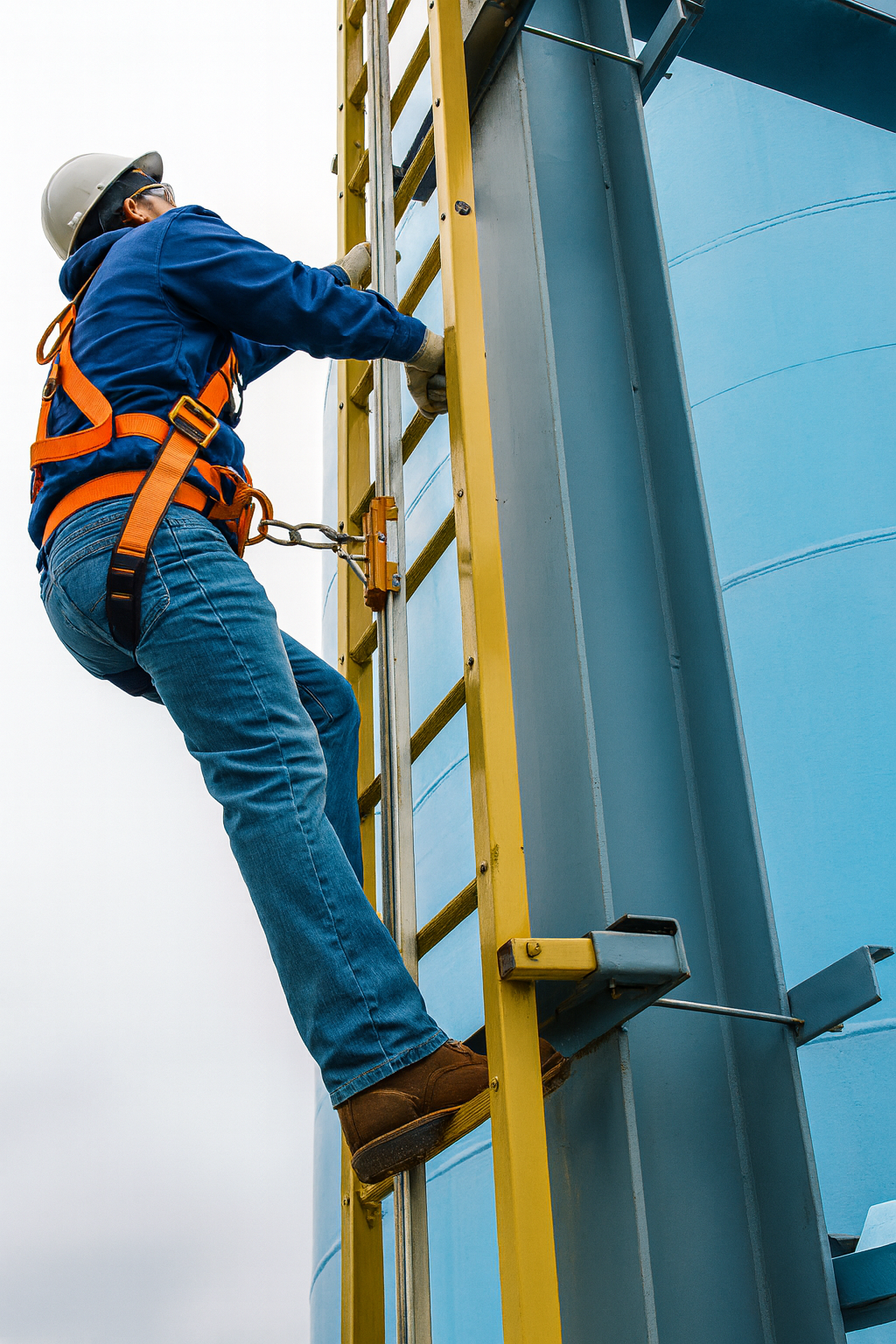 Safety: Ladder & Fall Protection & Hazardous Energy Control - Lock-Out Tag-Out
